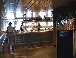 One of the more expensive restaurants on board the MS Color Viking, which unbeknown to us was actually good value when you consider it is a buffet where you can have all you can eat for a fixed price